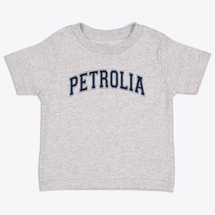 Petrolia Elementary School Varsity Arch Toddler T-Shirt