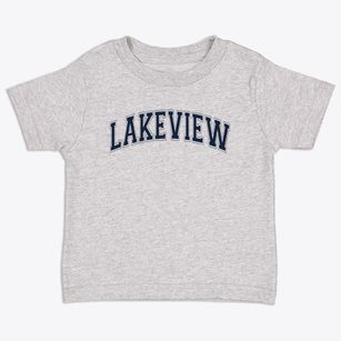 Lakeview Elementary School Varsity Arch Toddler T-Shirt