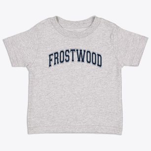 Frostwood Elementary School Varsity Arch Toddler T-Shirt