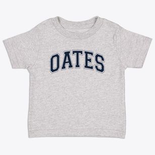 Oates Elementary School Varsity Arch Toddler T-Shirt