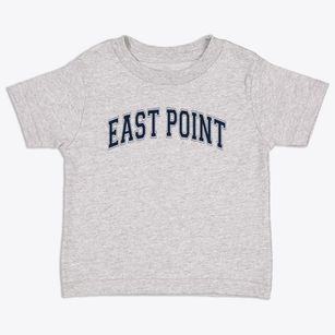 East Point Elementary School Varsity Arch Toddler T-Shirt