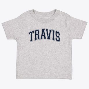 Travis Elementary School Varsity Arch Toddler T-Shirt
