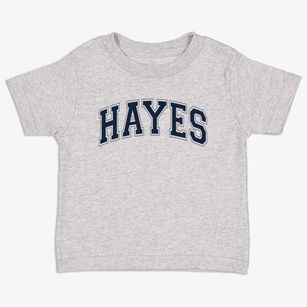 Hayes Elementary School Varsity Arch Toddler T-Shirt