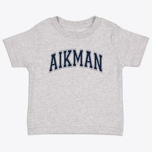 Aikman Primary School Varsity Arch Toddler T-Shirt