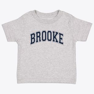 Brooke Elementary School Varsity Arch Toddler T-Shirt