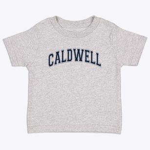Caldwell Elementary Fine Arts Academy Varsity Arch Toddler T-Shirt