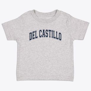 Del Castillo Elementary School Varsity Arch Toddler T-Shirt