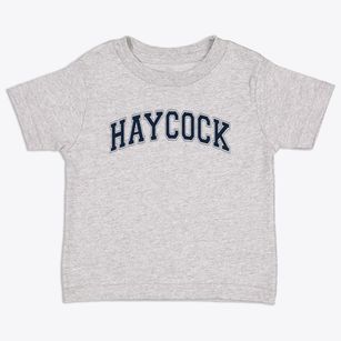 Haycock Elementary School Varsity Arch Toddler T-Shirt