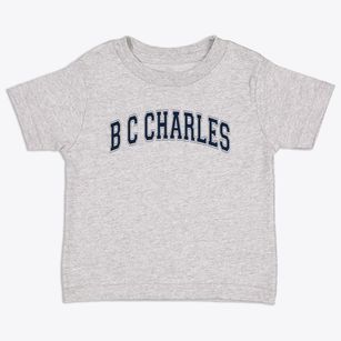 B C Charles Elementary School Varsity Arch Toddler T-Shirt