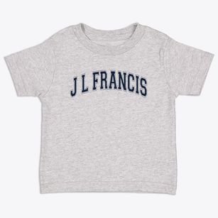 J L Francis Elementary School Varsity Arch Toddler T-Shirt