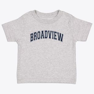 Broadview Thomson Elementary School Varsity Arch Toddler T-Shirt
