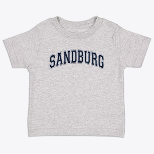 Sandburg Elementary School Varsity Arch Toddler T-Shirt