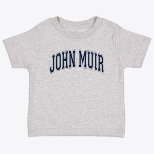 John Muir Elementary School Varsity Arch Toddler T-Shirt
