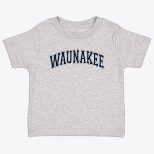 Waunakee Middle School Varsity Arch Toddler T-Shirt