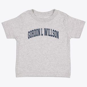 Gordon L Willson Elementary School Varsity Arch Toddler T-Shirt