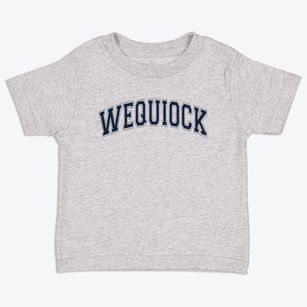 Wequiock Elementary School Varsity Arch Toddler T-Shirt