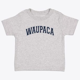 Waupaca Learning Center Varsity Arch Toddler T-Shirt