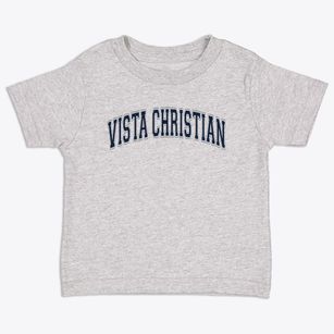Vista Christian School Varsity Arch Toddler T-Shirt