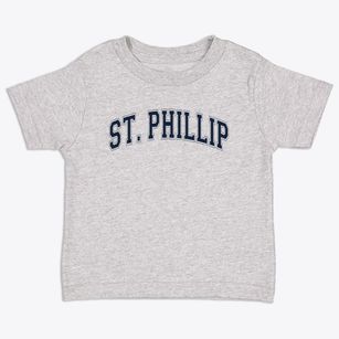 Saint Phillip Lutheran School Varsity Arch Toddler T-Shirt