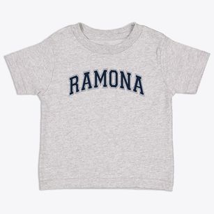 Ramona Elementary School Varsity Arch Toddler T-Shirt