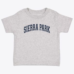 Sierra Park Elementary School Varsity Arch Toddler T-Shirt