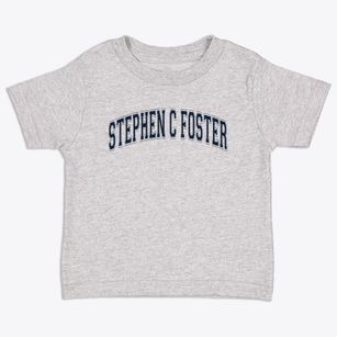 Stephen C Foster Elementary School Varsity Arch Toddler T-Shirt