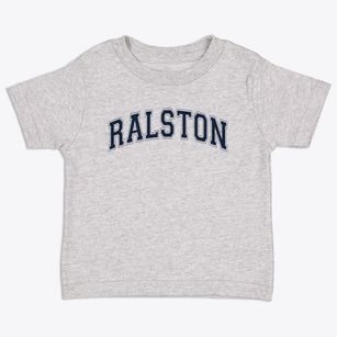 Ralston Elementary School Varsity Arch Toddler T-Shirt