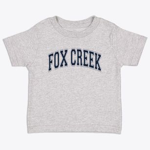 Fox Creek Elementary School Varsity Arch Toddler T-Shirt