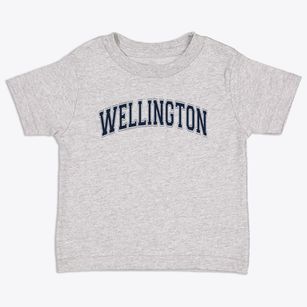 Wellington Elementary School Varsity Arch Toddler T-Shirt