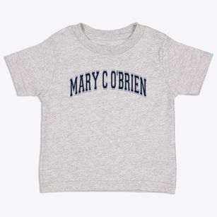 Mary C O'brien District 90 School Varsity Arch Toddler T-Shirt