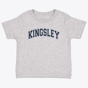 Kingsley Elementary School Varsity Arch Toddler T-Shirt