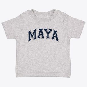 Maya Varsity Arch Toddler T-Shirt