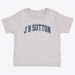 J B Sutton Elementary School Varsity Arch Toddler T-Shirt