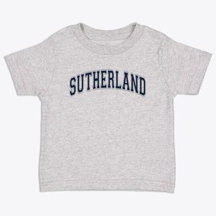 Sutherland Elementary School Varsity Arch Toddler T-Shirt