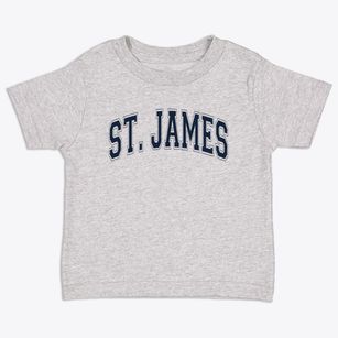 Saint James Lutheran School Varsity Arch Toddler T-Shirt