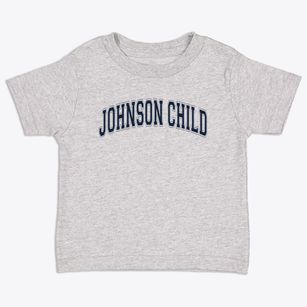 Johnson Child Parent Center Varsity Arch Toddler T-Shirt