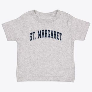 Saint Margaret Of Scotland School Varsity Arch Toddler T-Shirt