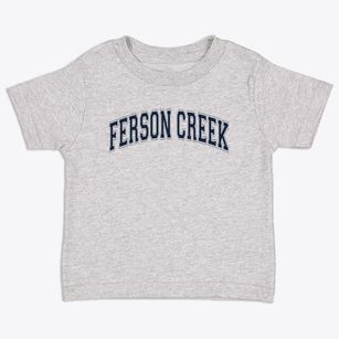 Ferson Creek Elementary School Varsity Arch Toddler T-Shirt