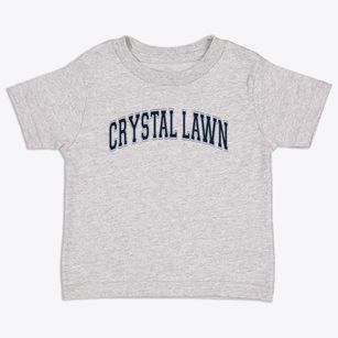 Crystal Lawn Elementary School Varsity Arch Toddler T-Shirt