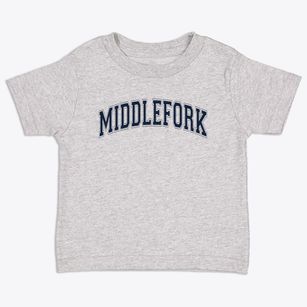Middlefork Primary School Varsity Arch Toddler T-Shirt