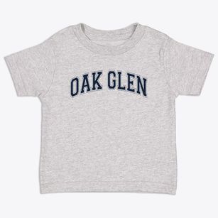 Oak Glen Elementary School Varsity Arch Toddler T-Shirt
