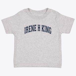 Irene H King Elementary School Varsity Arch Toddler T-Shirt