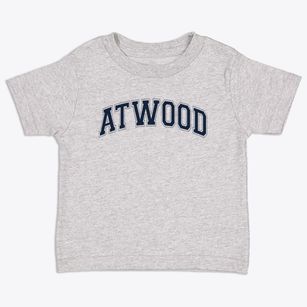 Atwood Elementary School Varsity Arch Toddler T-Shirt