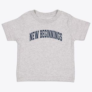 New Beginnings Alternative High School Varsity Arch Toddler T-Shirt