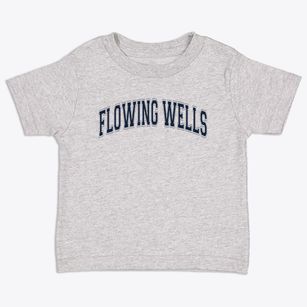 Flowing Wells Junior High School Varsity Arch Toddler T-Shirt