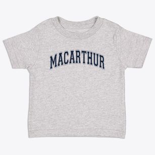 Macarthur Elementary School Varsity Arch Toddler T-Shirt
