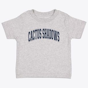 Cactus Shadows High School Varsity Arch Toddler T-Shirt