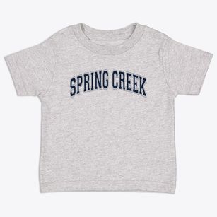 Spring Creek Elementary School Varsity Arch Toddler T-Shirt