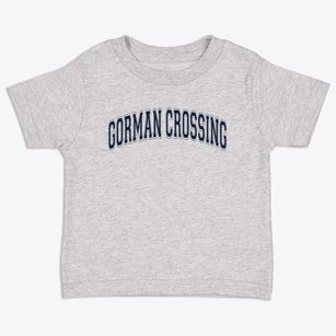 Gorman Crossing Elementary School Varsity Arch Toddler T-Shirt