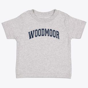 Woodmoor Elementary School Varsity Arch Toddler T-Shirt